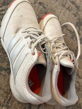 adidas White/Pink Response Golf sneakers women’s size 7